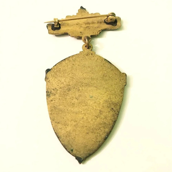 Vintage 1921 Toronto Sovereign 97th Annual Session Grand Lodge  Membership Pin - Picture 6 of 8